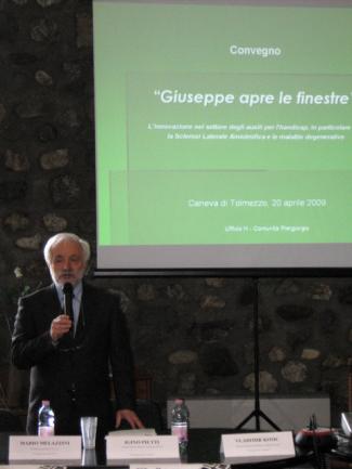 Igino Piutti, vicepresidente Comunità Piergiorgio ONLUS